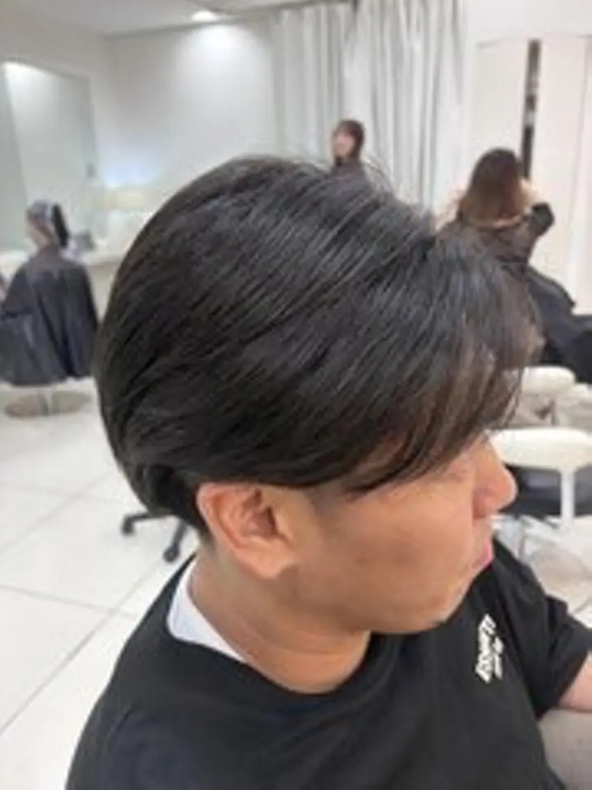 メンズ カット 縮毛矯正 再現性重視 👑店長👑間宮👑のヘアスタイル