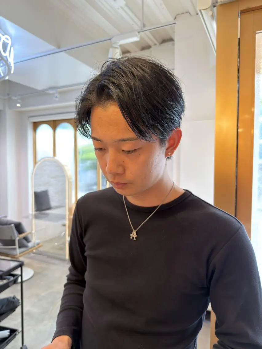 メンズ カット 荒木 千奈のヘアスタイル