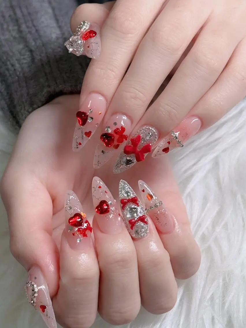 ネイル オーロラネイル フレンチネイル ジェルネイル ハロウィン キラキラネイル ハンドネイル neco H.babynailのネイルデザイン