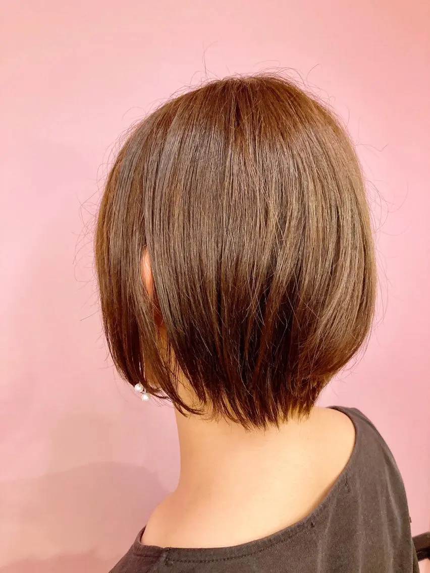 ショート カラー ショートボブ ボブ ショートヘア カット ヘアカラー トリートメント ✨髪質改善縮毛矯正✨ 宇田川修平のヘアスタイル