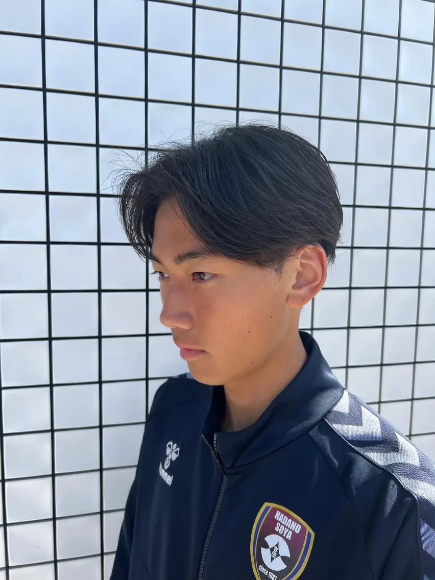 カラー メンズ パーマ フェードカット メンズパーマ ツーブロック 髪質改善 ✨メンズカット海老名 No.1/上田琉翔✨のヘアスタイル