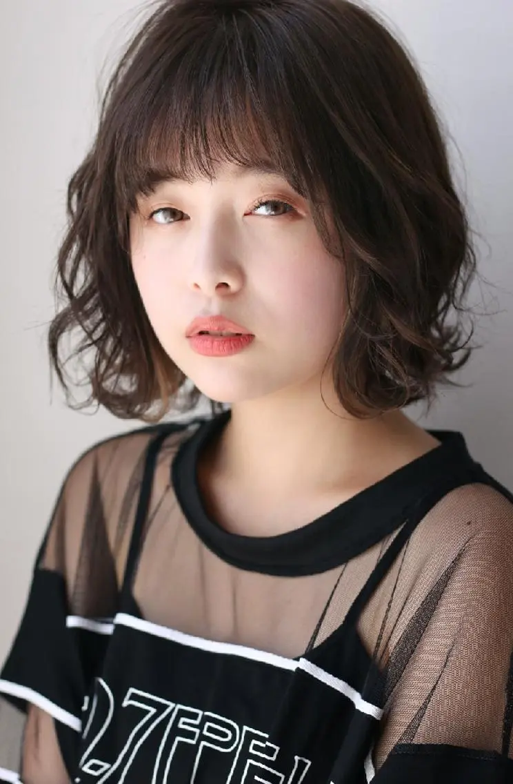 ミディアム カラー 堀内 翔のヘアスタイル
