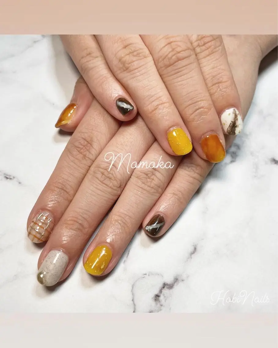 ネイル ニュアンスネイル Momo nailsalonのネイルデザイン