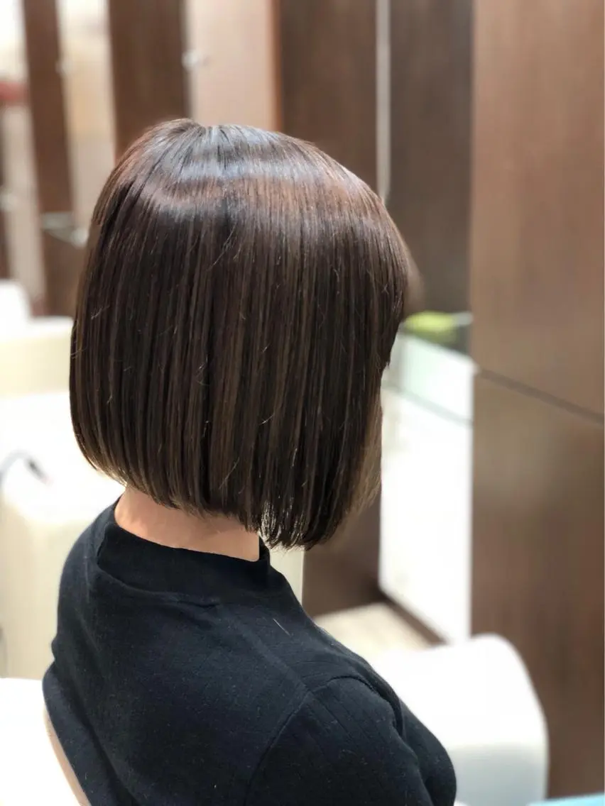 ショート カラー パーマ ヘアアレンジ メンズ キッズ ネイル マツエク・マツパ エフィラージュ カット✂️髪質改善のヘアスタイル