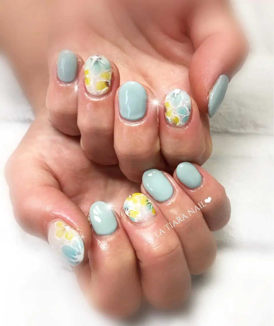 ネイル Blue bird  nailのネイルデザイン