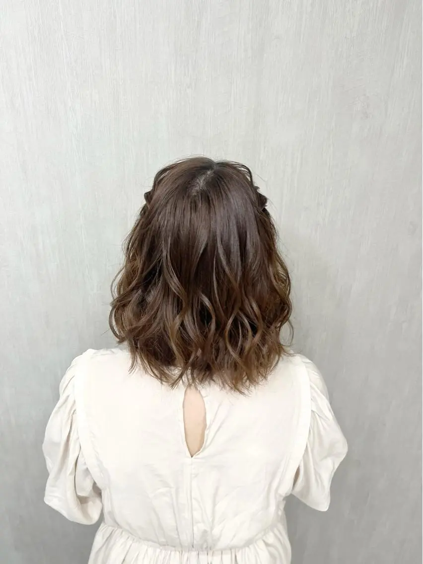 ショート ヘアアレンジ ヘアセット ヘアセット専門店 Rのその他イメージ