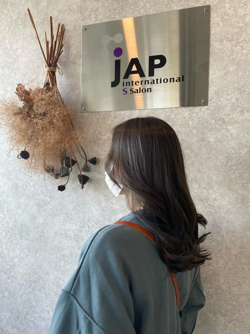 ロング カラー レイヤーカット たなか りなのヘアスタイル