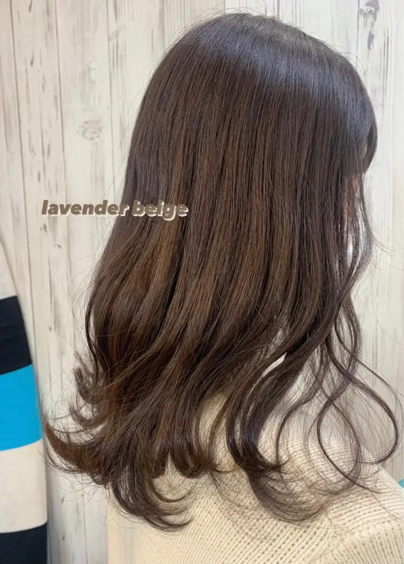 ロング カット ヘアカラー トリートメント Nagisa🥥🧡 南森町駅 徒歩30秒のヘアスタイル