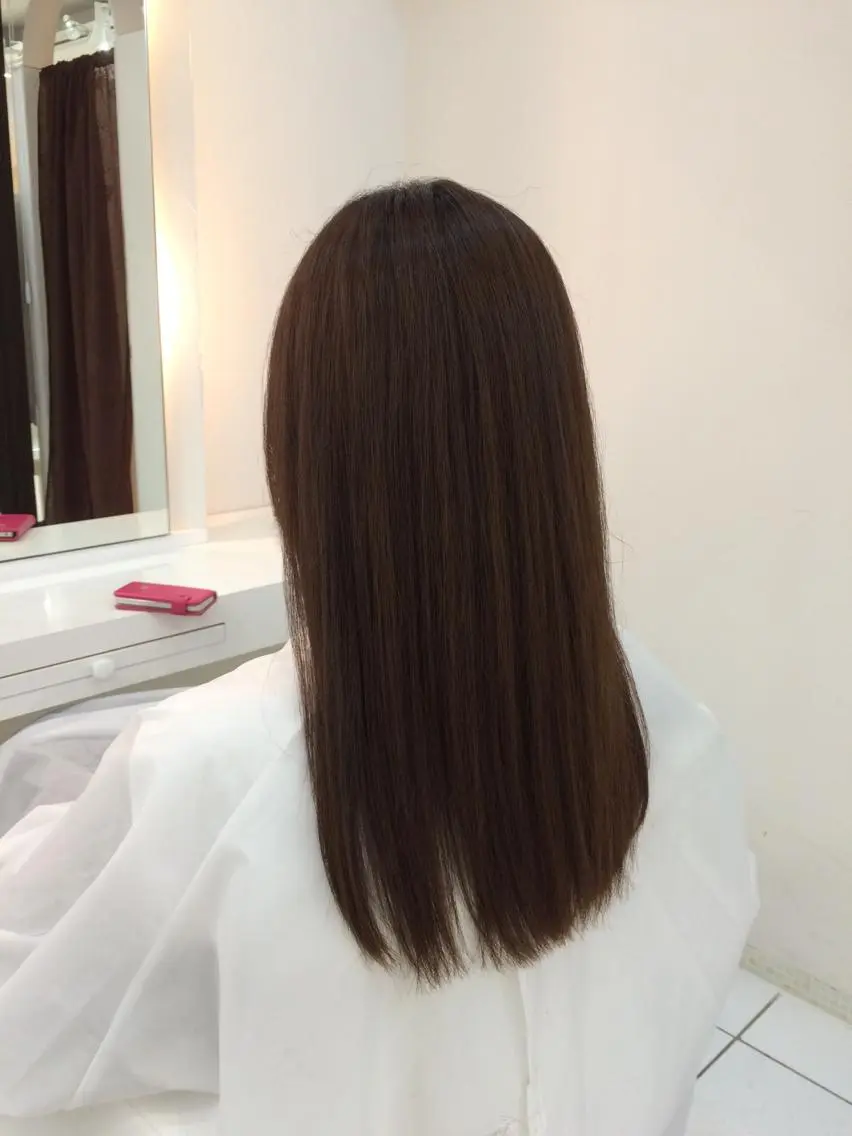 セミロング ロング カラー 内藤 達也のヘアスタイル