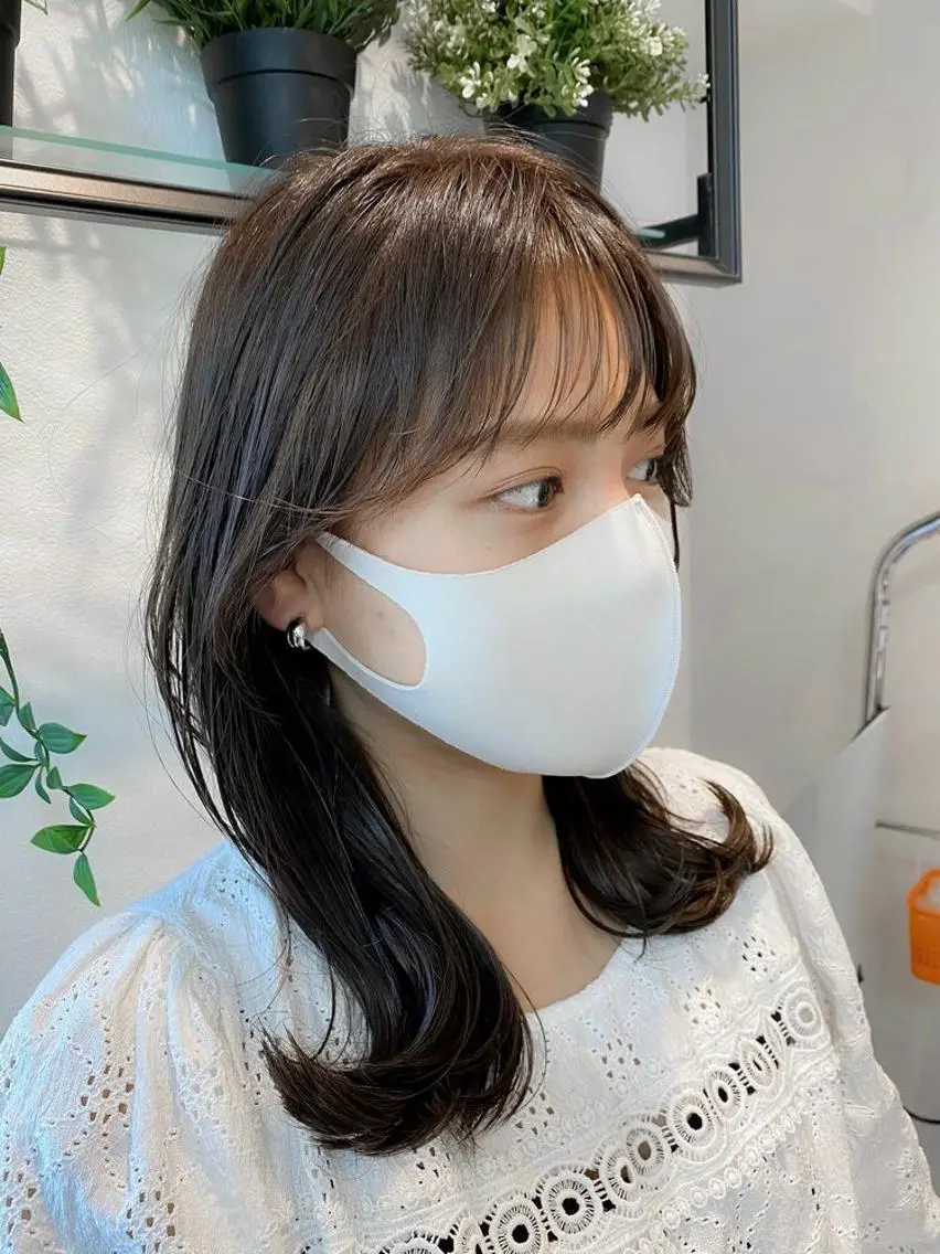 セミロング 💫メンズ特化💫 クロカワリュウセイのヘアスタイル