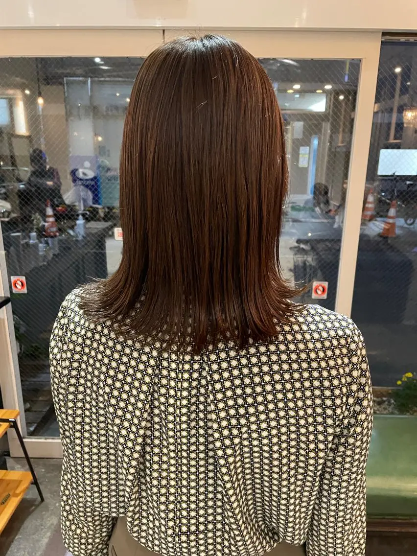 カラー ブラウンカラー ナチュラルブラウン ナチュラル大人っぽい スタイル MAORIのヘアスタイル
