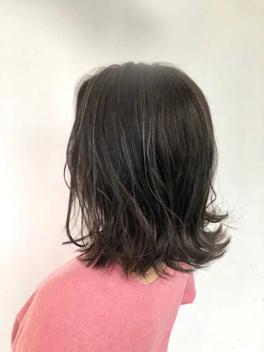 ショート カラー ハイライトカラー ハイライト 東條 克義のヘアスタイル