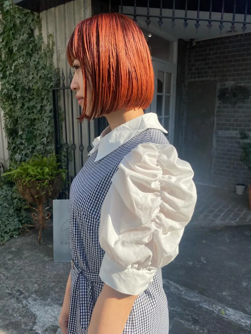 カラー 中谷 友莉花のヘアスタイル