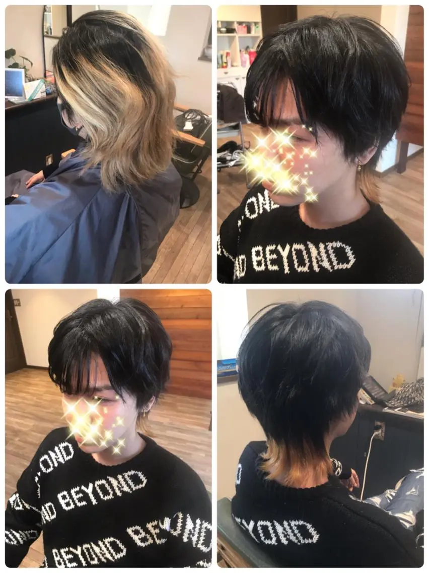 ショート カラー Ray hair 春日部のヘアスタイル