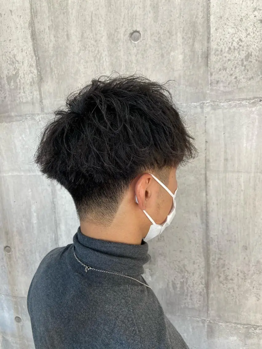 パーマ メンズ メンズパーマ ツイストスパイラルパーマ スパイラルパーマ パーマ torico yuriのヘアスタイル