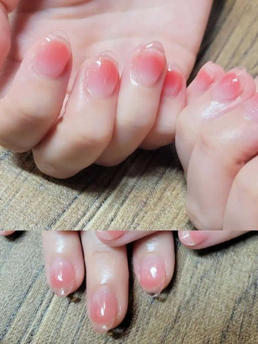 ネイル 長さ出し みー shakushiroのネイルデザイン