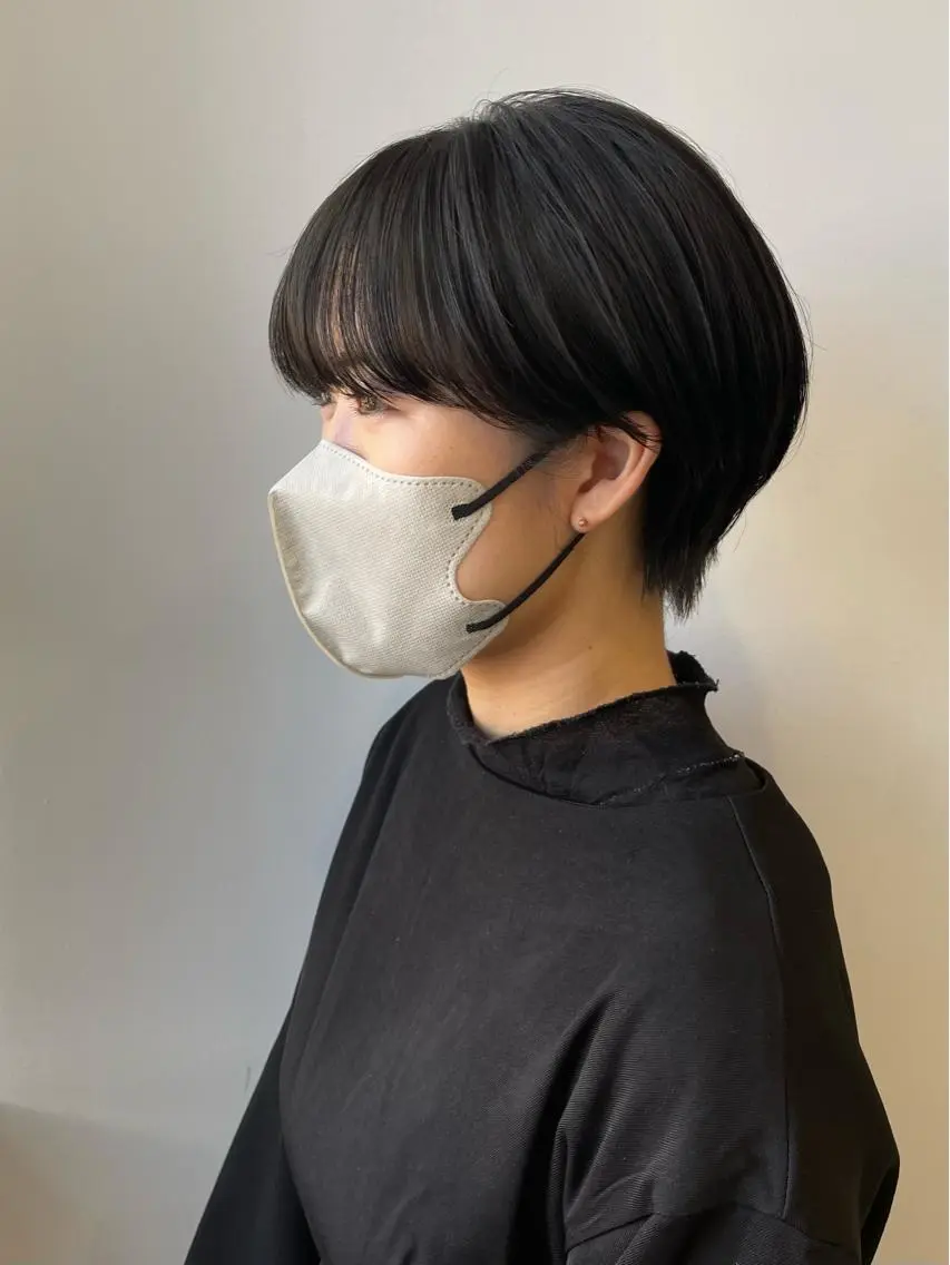 ショート カラー ショートヘア モデルさん募集中IT byALBUM八王子のヘアスタイル