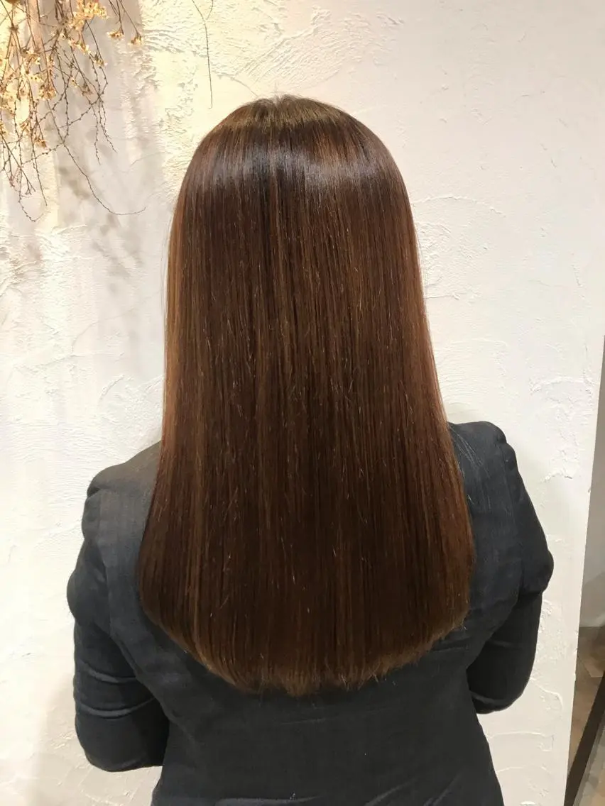 パーマ 縮毛矯正 MASAKI 艶髪 髪質改善縮毛矯正のヘアスタイル