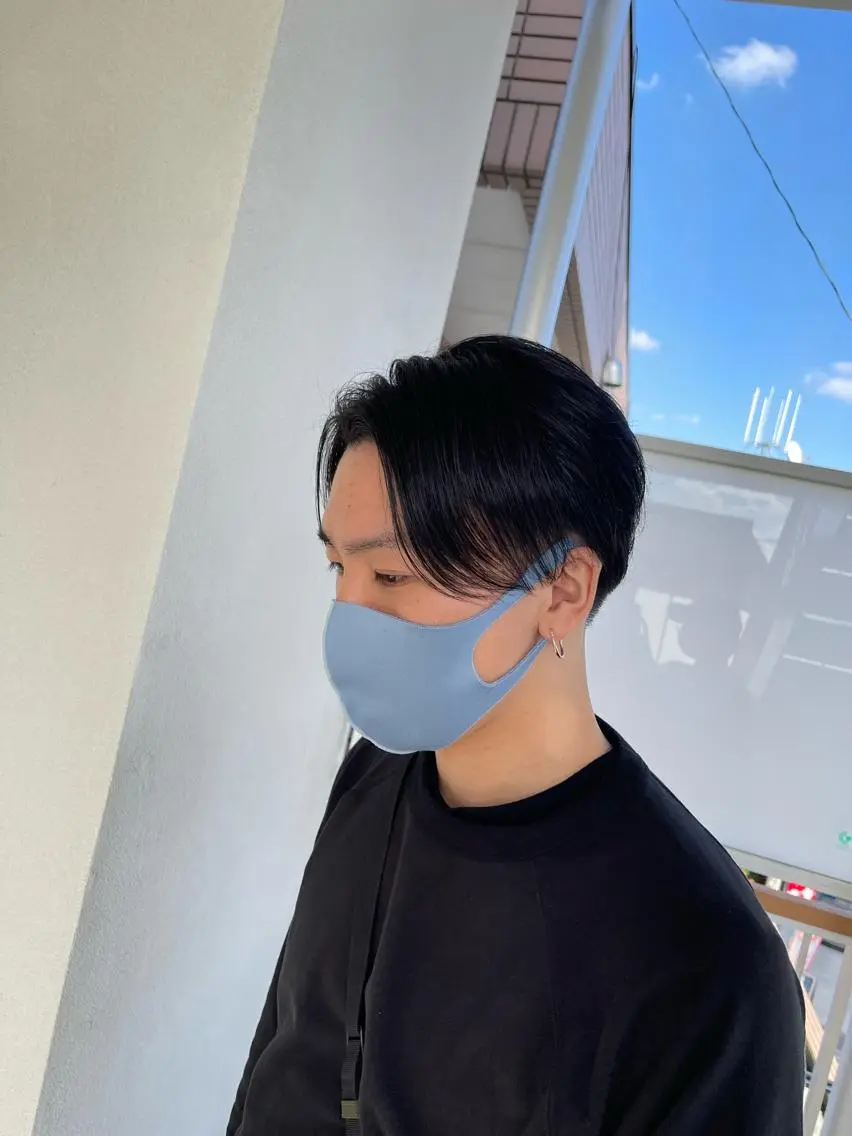 メンズ バレイヤージュ特化/ アキラのヘアスタイル