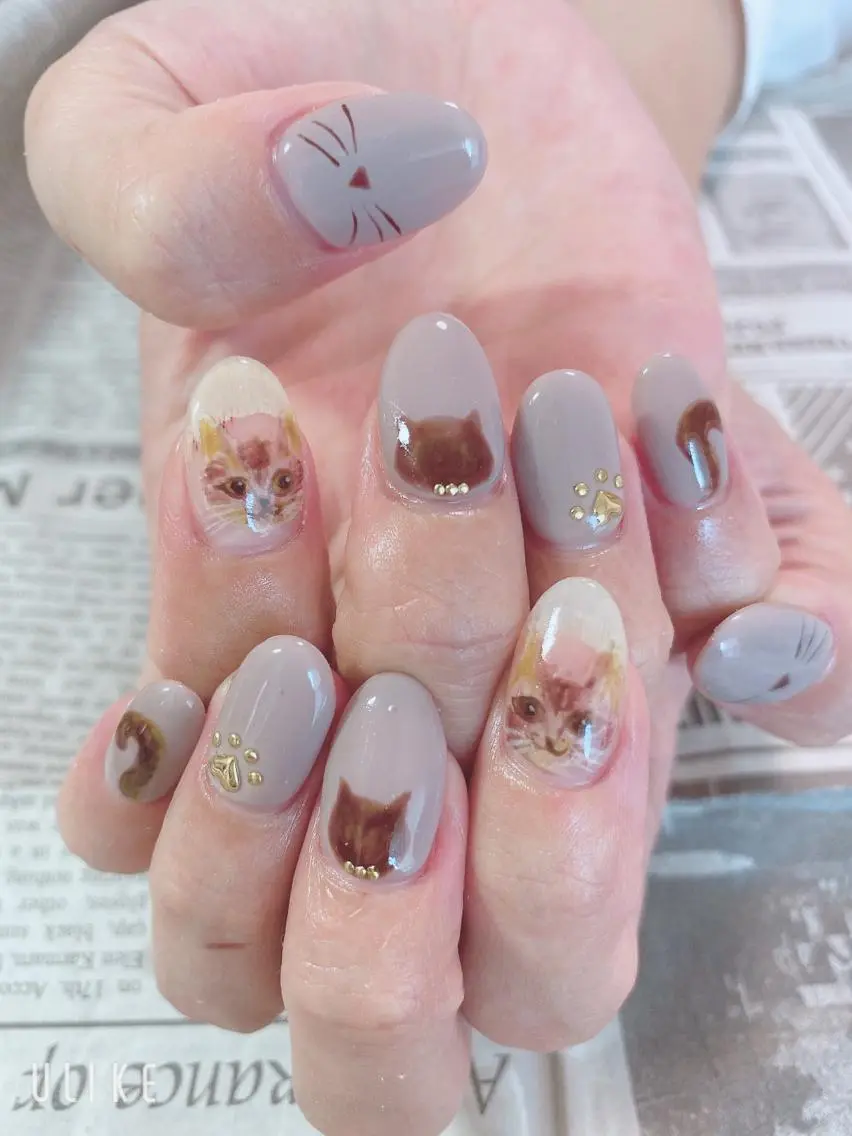 ネイル ハンドネイル ハンドケア 森山 舞のネイルデザイン