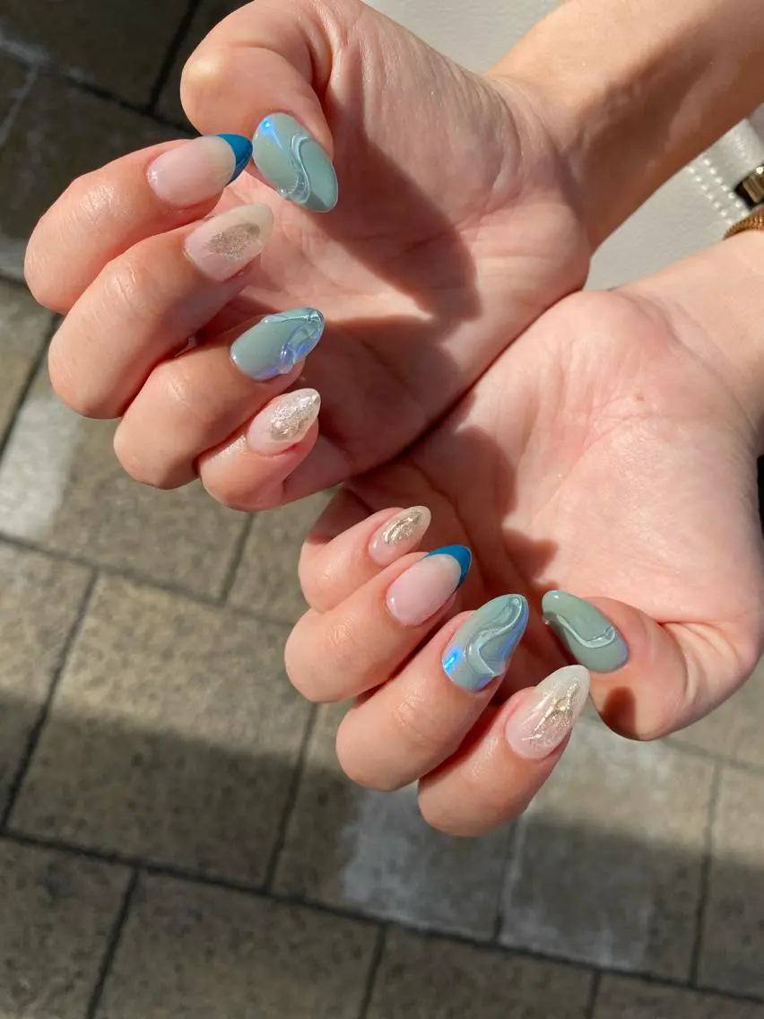 ネイル ハンドネイル nailsalon ∞ ﾐｶﾅﾙ ∞のネイルデザイン