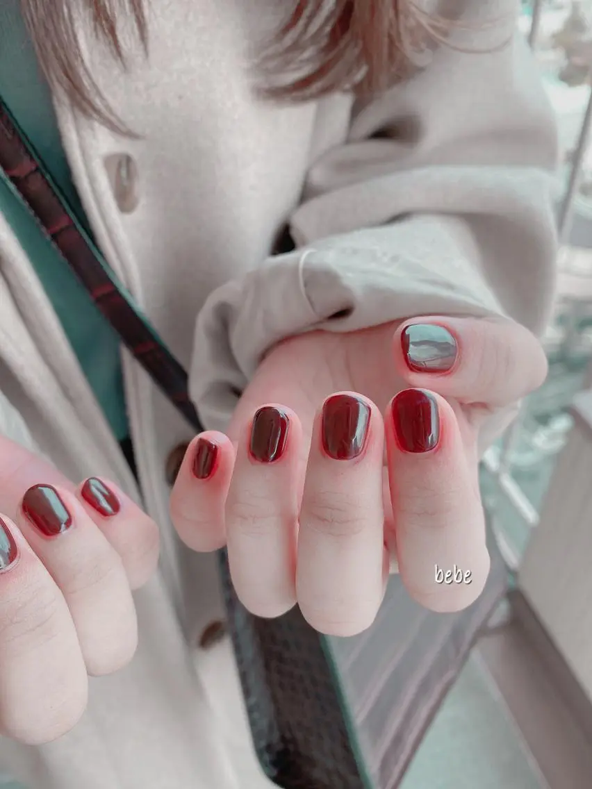 ネイル ワンカラーネイル ハンドネイル Ann nailのネイルデザイン