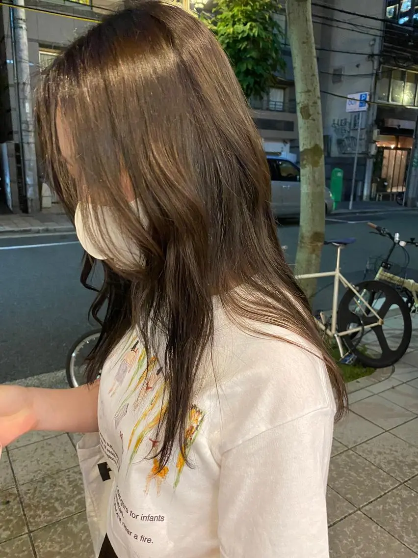 ロング 韓国好き🇰🇷 美容師MIKUのヘアスタイル