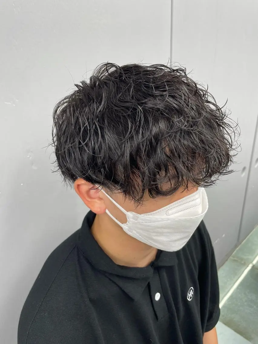 ショート カラー パーマ メンズ 🍃メンズヘア🍃 セヤシュウヘイのヘアスタイル