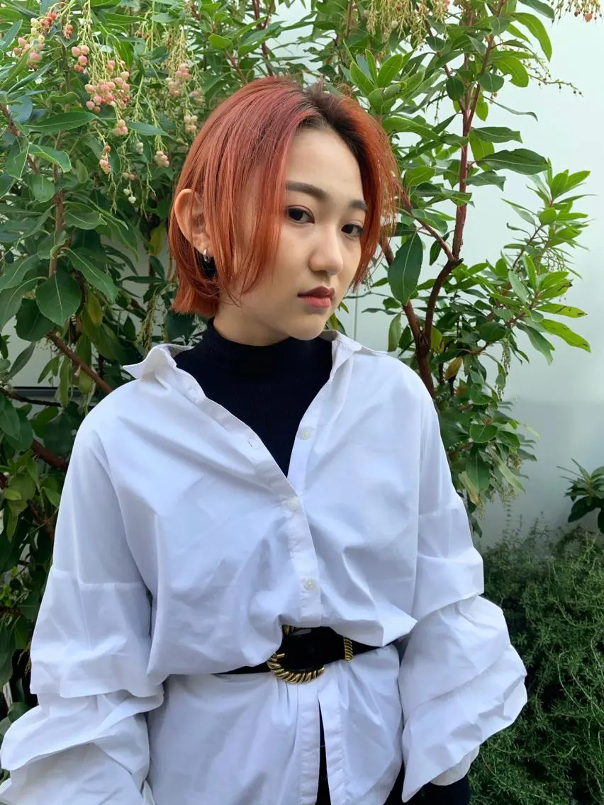 ショート ハイライト 髪質改善 カット ヘアカラー トリートメント 山本 晶大のヘアスタイル
