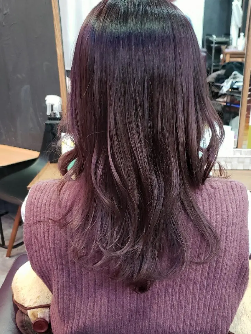 ミディアム カラー 柴田 えいじのヘアスタイル