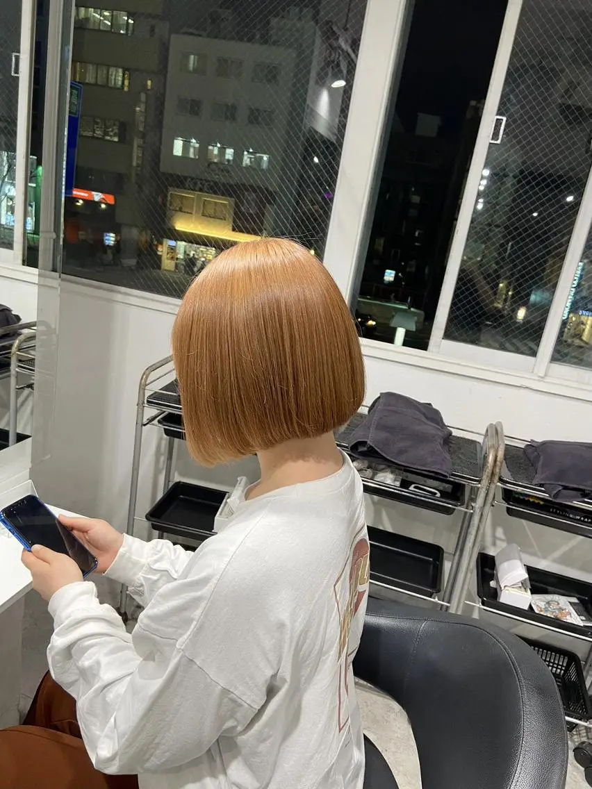 カラー 艶髪/韓国レイヤー 🤍Houtoのヘアスタイル