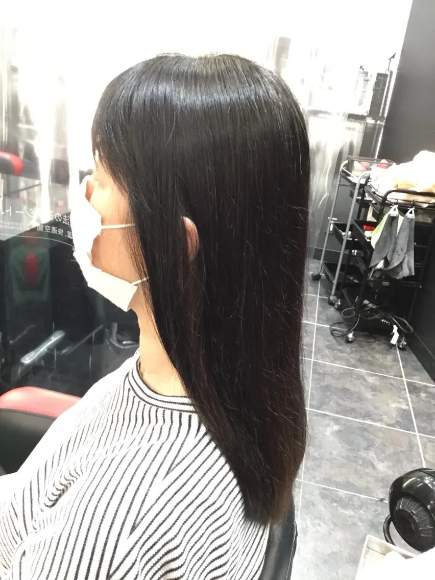 ロング カラー Annon プライベートサロンのヘアスタイル