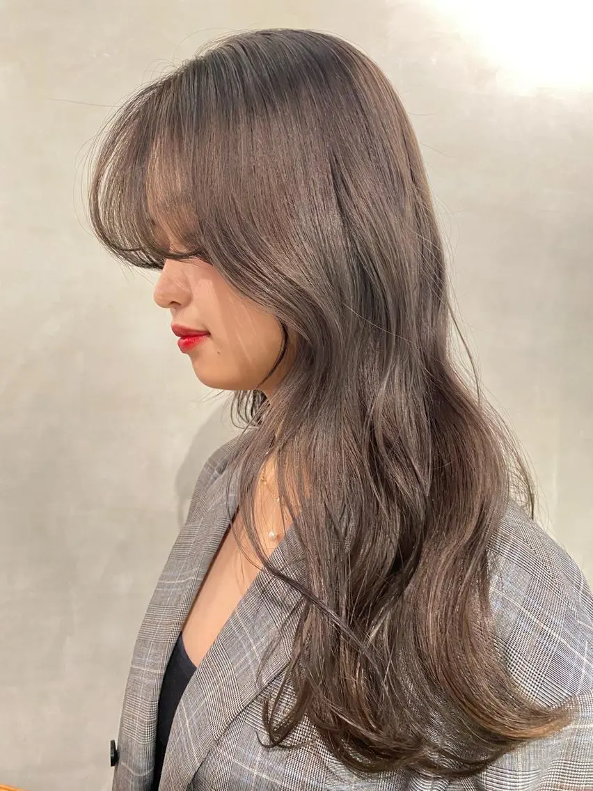 ロング カラー カット ヘアカラー トリートメント 【髪質改善】 梅田　聡のヘアスタイル