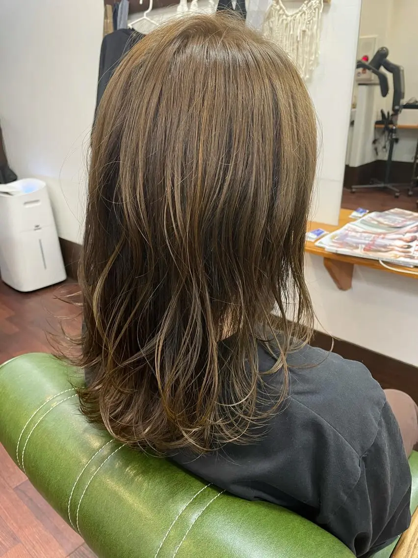 セミロング hairsBerry 豊津店のヘアスタイル