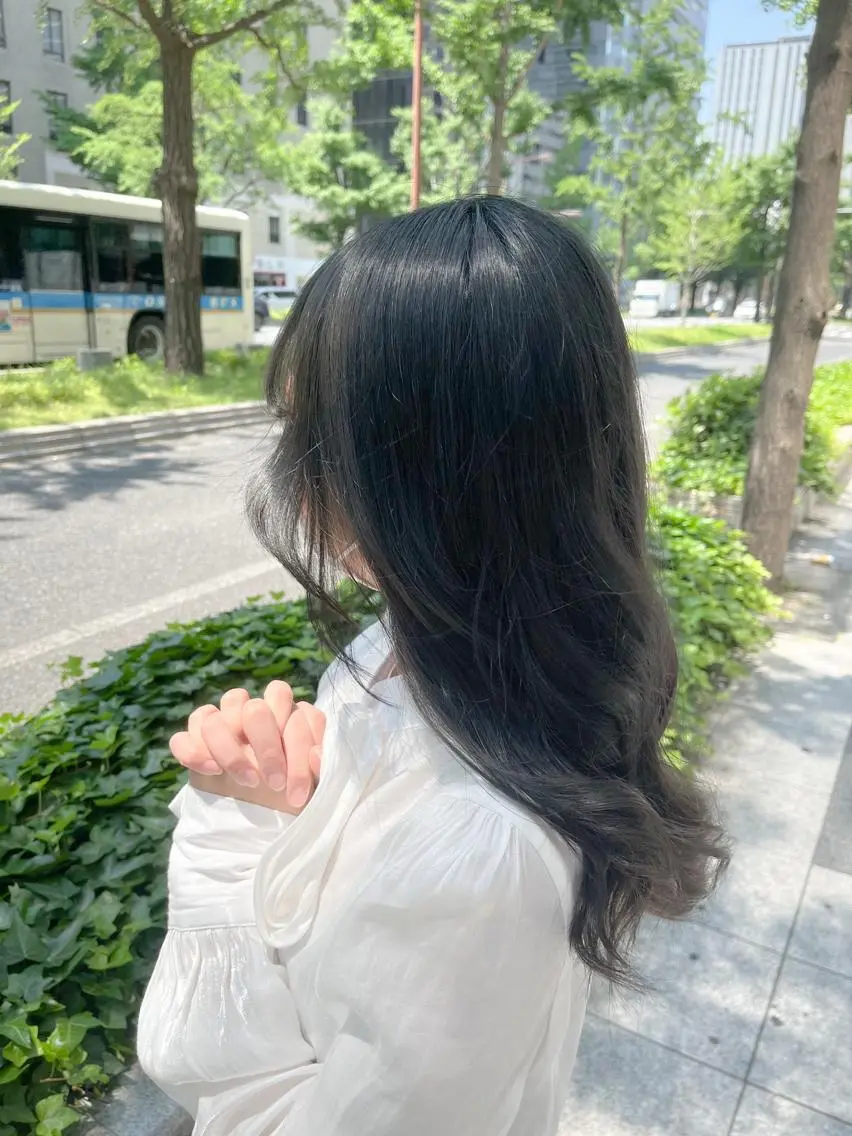 セミロング jupreÿ 𝒔𝒂𝒚𝒂🍓のヘアスタイル