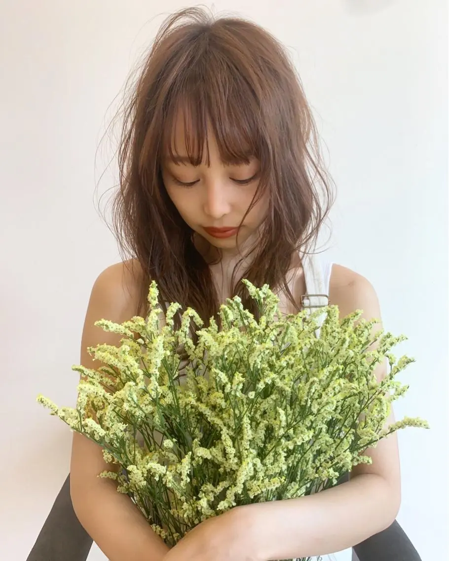 ロング 村澤 拓弥のヘアスタイル