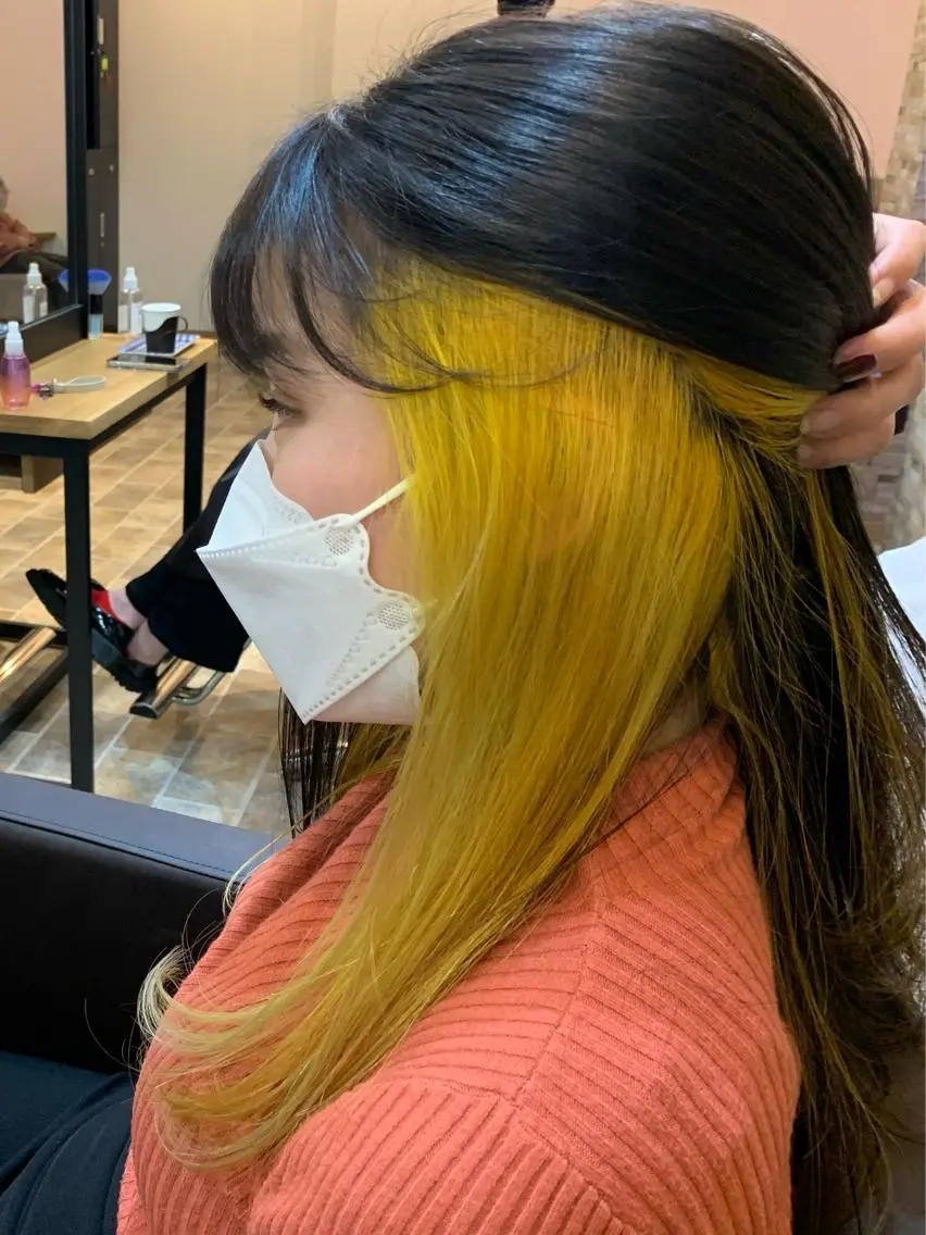ロング 吉田 聡一のヘアスタイル