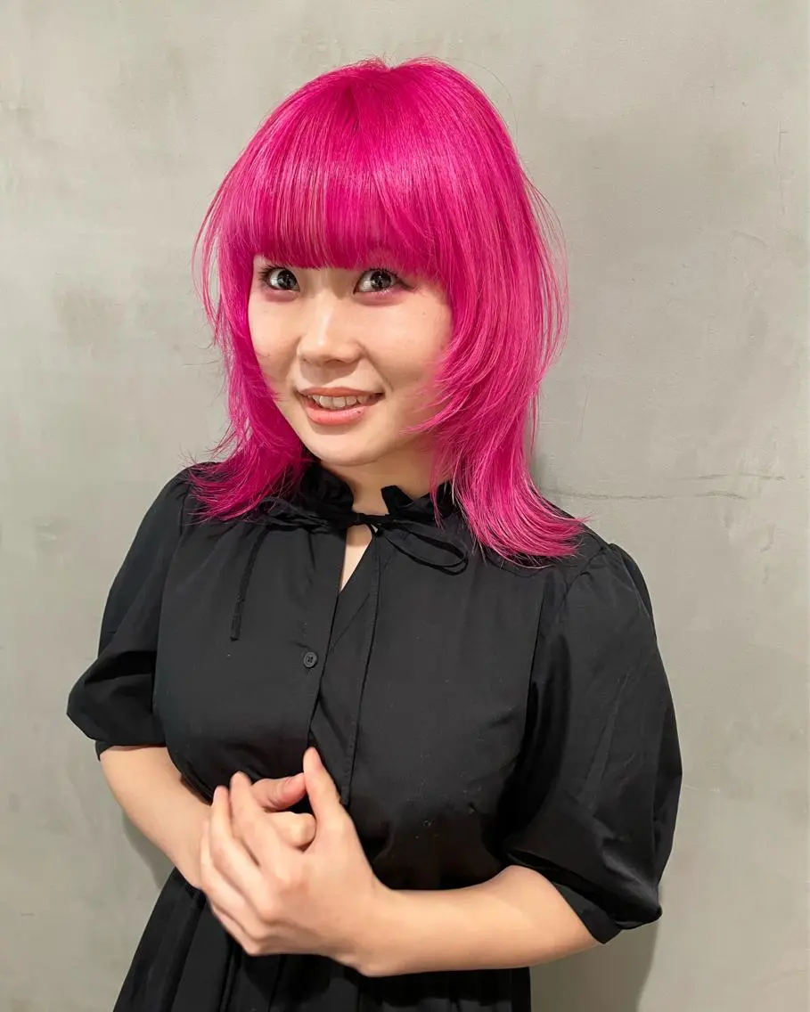 ミディアム カラー カット ヘアカラー トリートメント 優作 〜圧倒的信頼〜のヘアスタイル