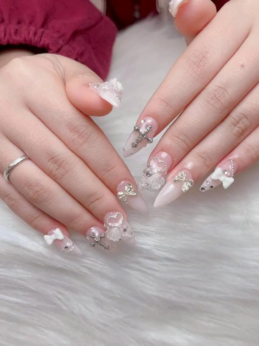 ネイル ジェルネイル 韓国ネイル パラジェル ワンホンネイル ハンドネイル Mihana Nails.*♡のネイルデザイン