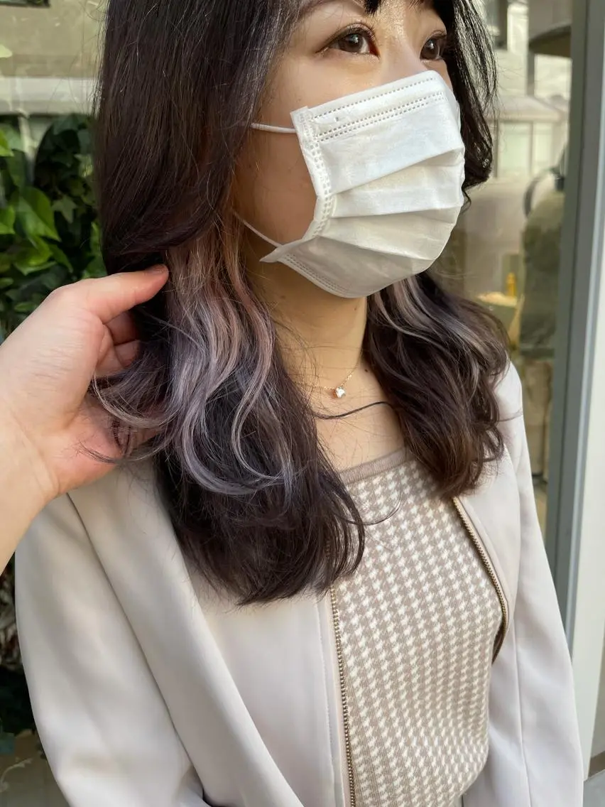 カラー ヘアカラー トリートメント 山本 舜也のヘアスタイル