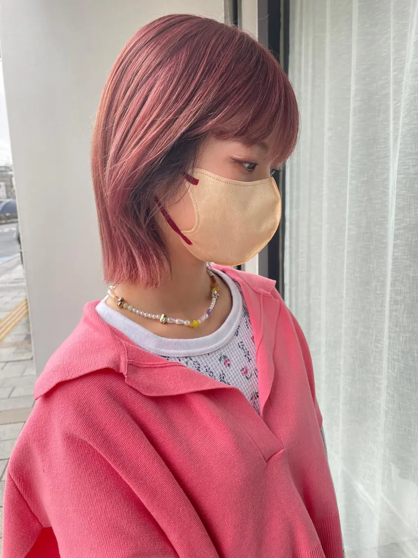 ミディアム 東 みのりのヘアスタイル