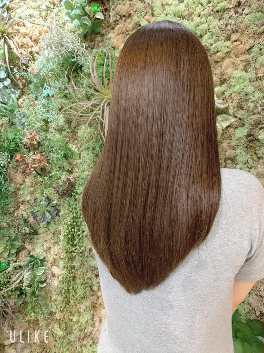 ロング 支持率No.1💖 オチアイのヘアスタイル