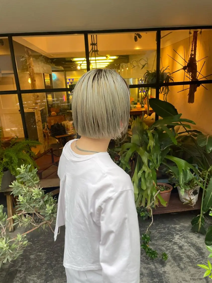 ショート カラー ヘアカラー ｔｏ ｋｉのヘアスタイル