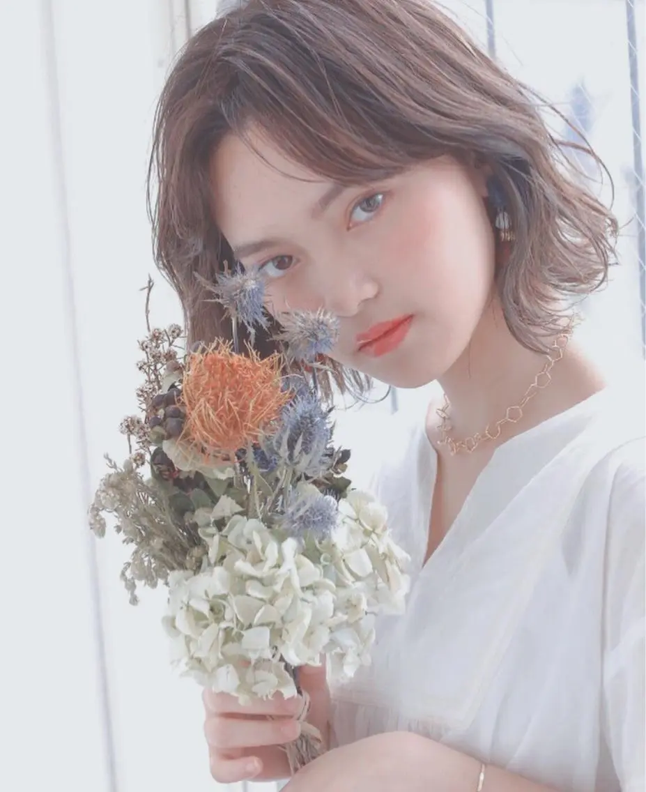 ミディアム カラー パーマ 🍊千葉 未来🍊店長のヘアスタイル