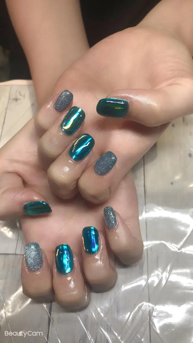 ネイル 氷ネイル・うるうるネイル ✨アン ミユ✨のネイルデザイン