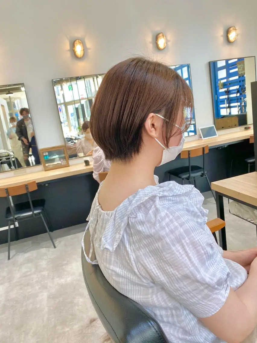 ショート ショートヘア 🍃ボブ&ショート 特化🍃髪質改善🍃のヘアスタイル
