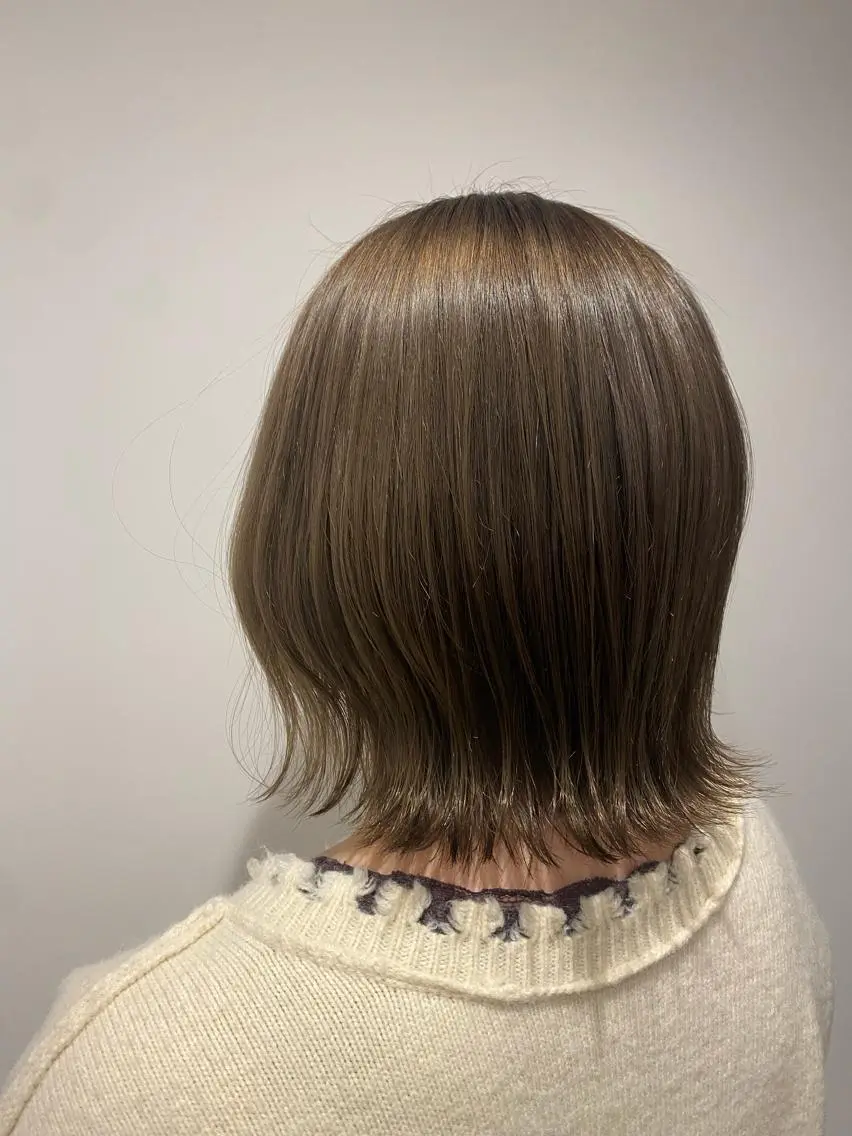 ミディアム 後藤 美咲のヘアスタイル