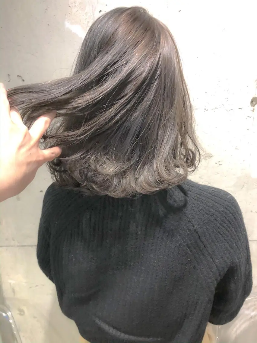 ミディアム カラー パーマ ヘアアレンジ メンズ kenta GATTACAのヘアスタイル