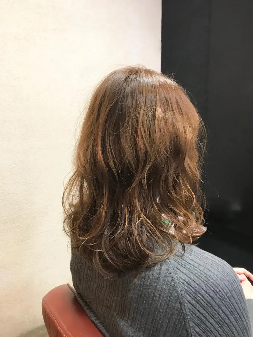 パーマ 艶髪/フリーランス 木山ゆかりのヘアスタイル