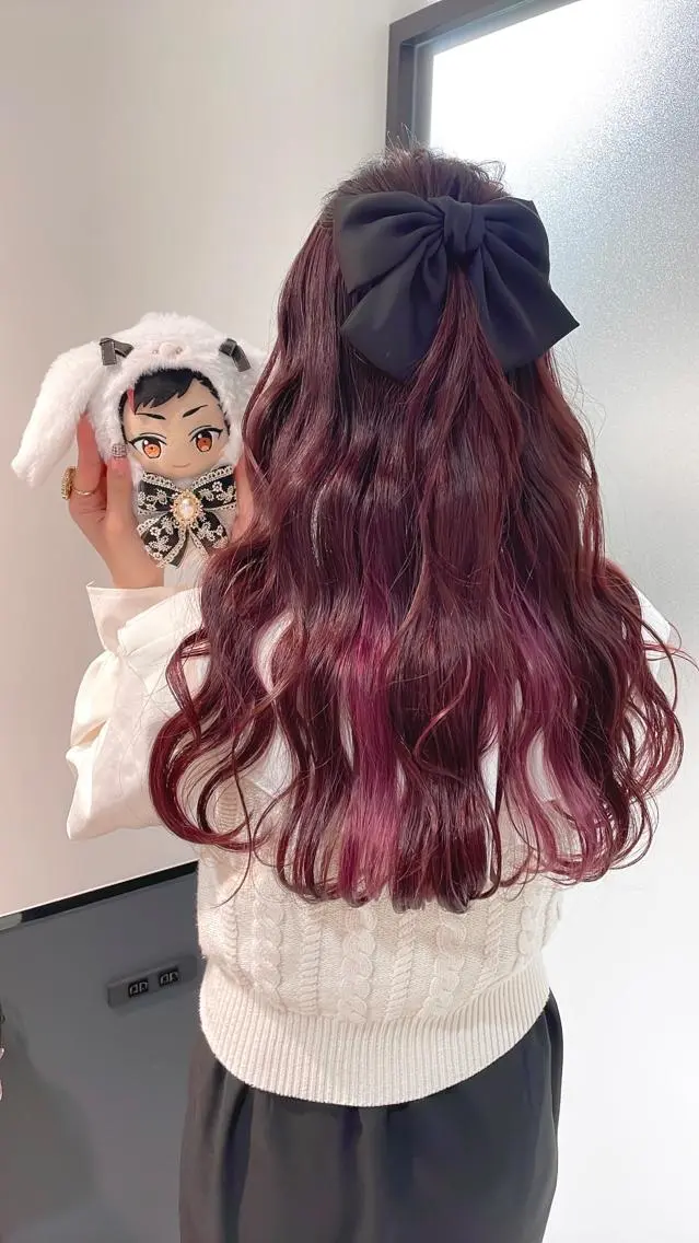 カラー ヘアカラー トリートメント 渋谷:インナーカラー ／🍒エリカ🍒のヘアスタイル